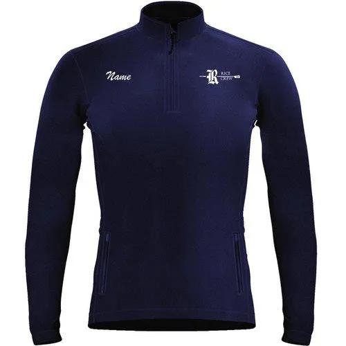 1/4 Zip Rice Crew Fleece Pullover