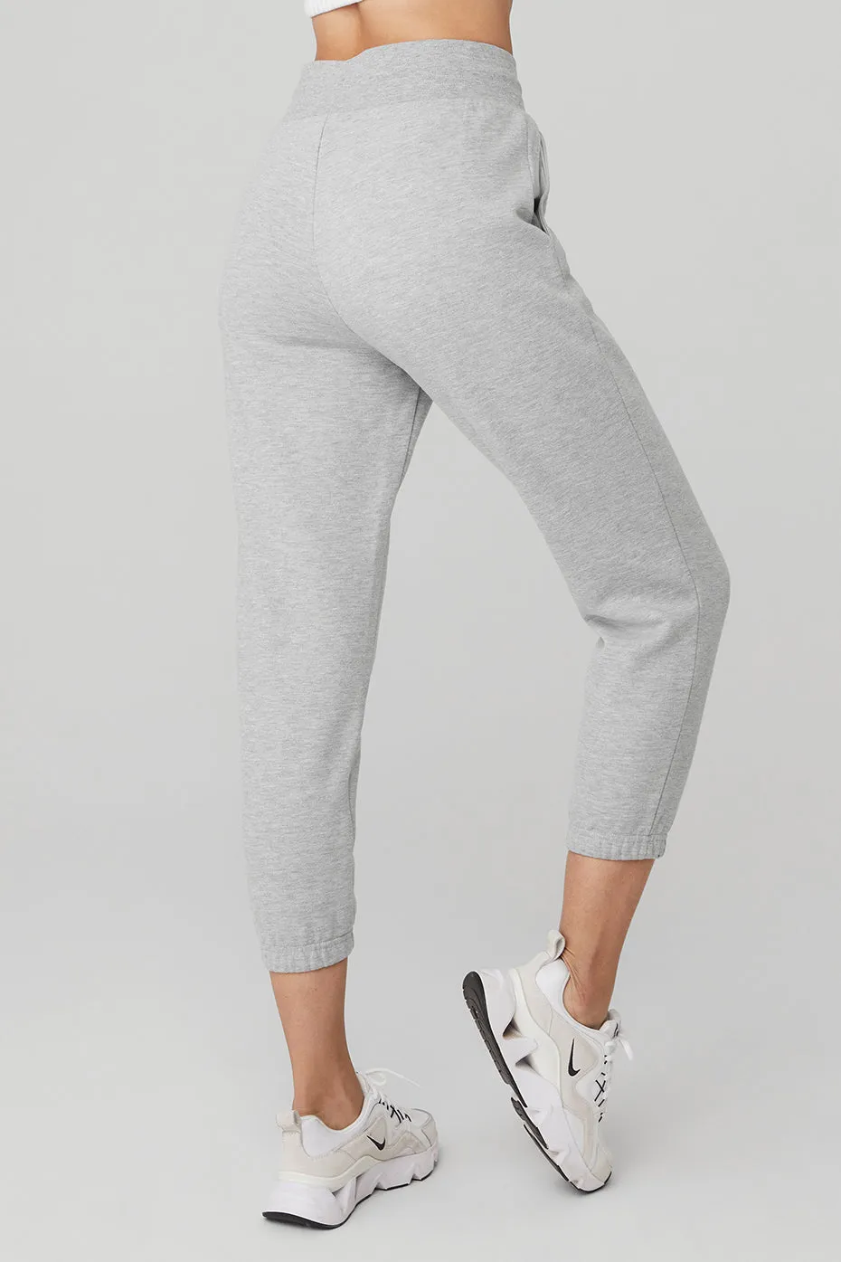 7/8 Easy Sweatpant - Athletic Heather Grey