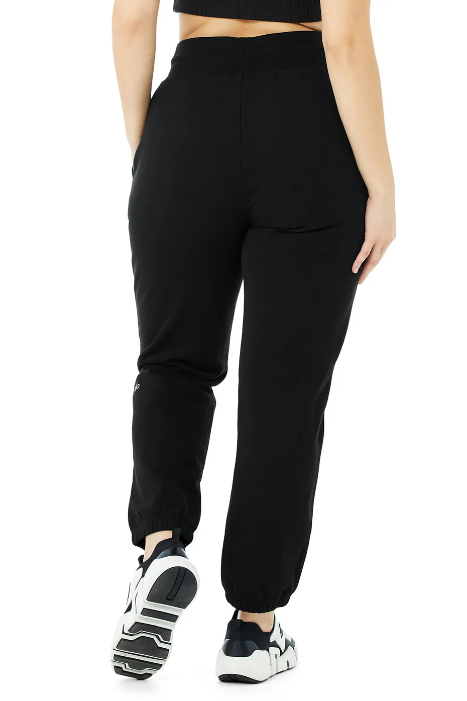 7/8 Easy Sweatpant - Black