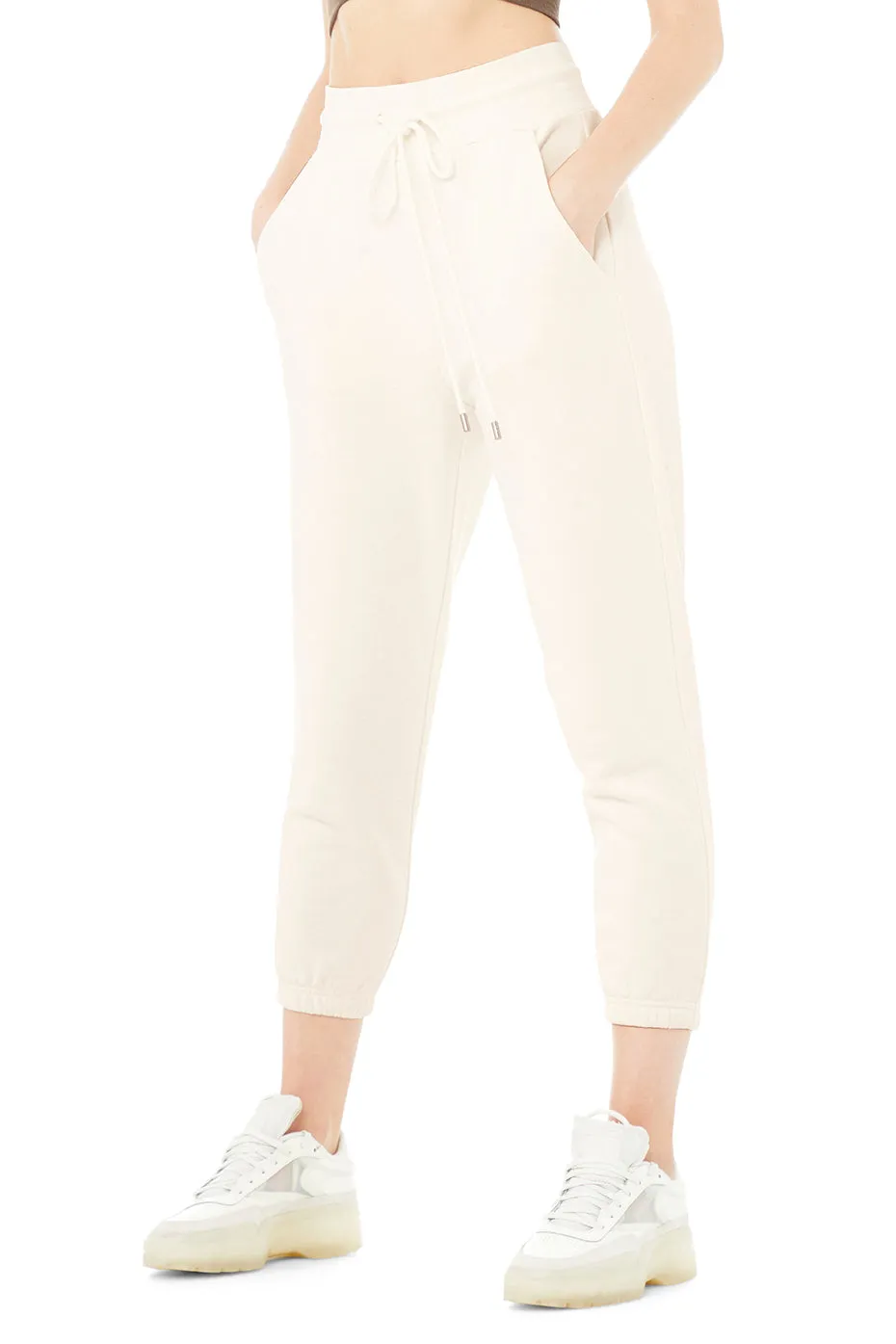 7/8 Easy Sweatpant - Ivory