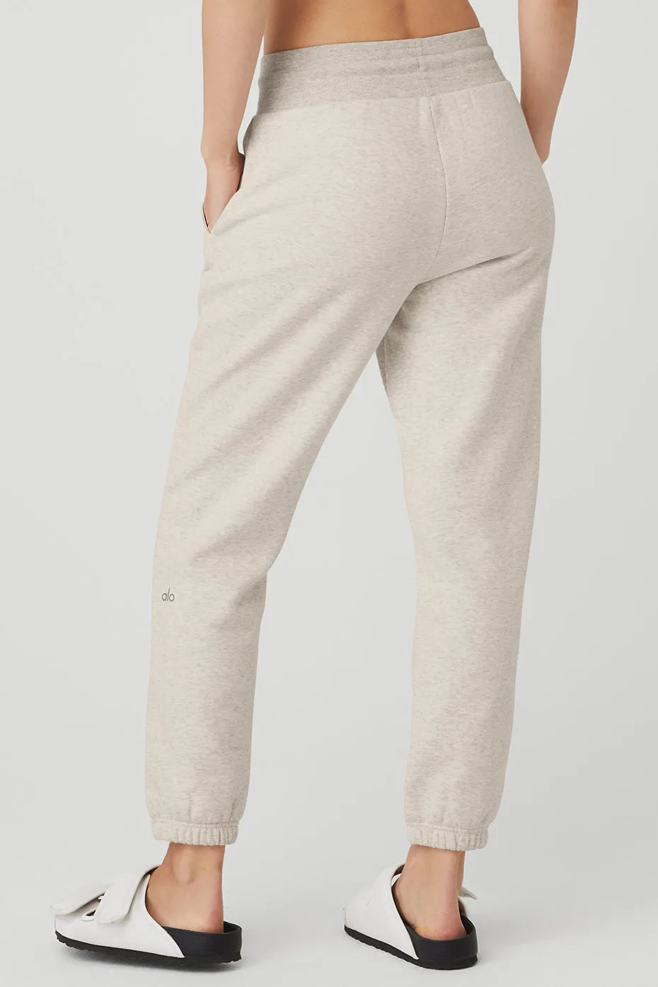 7/8 Easy Sweatpant - Oatmeal Heather