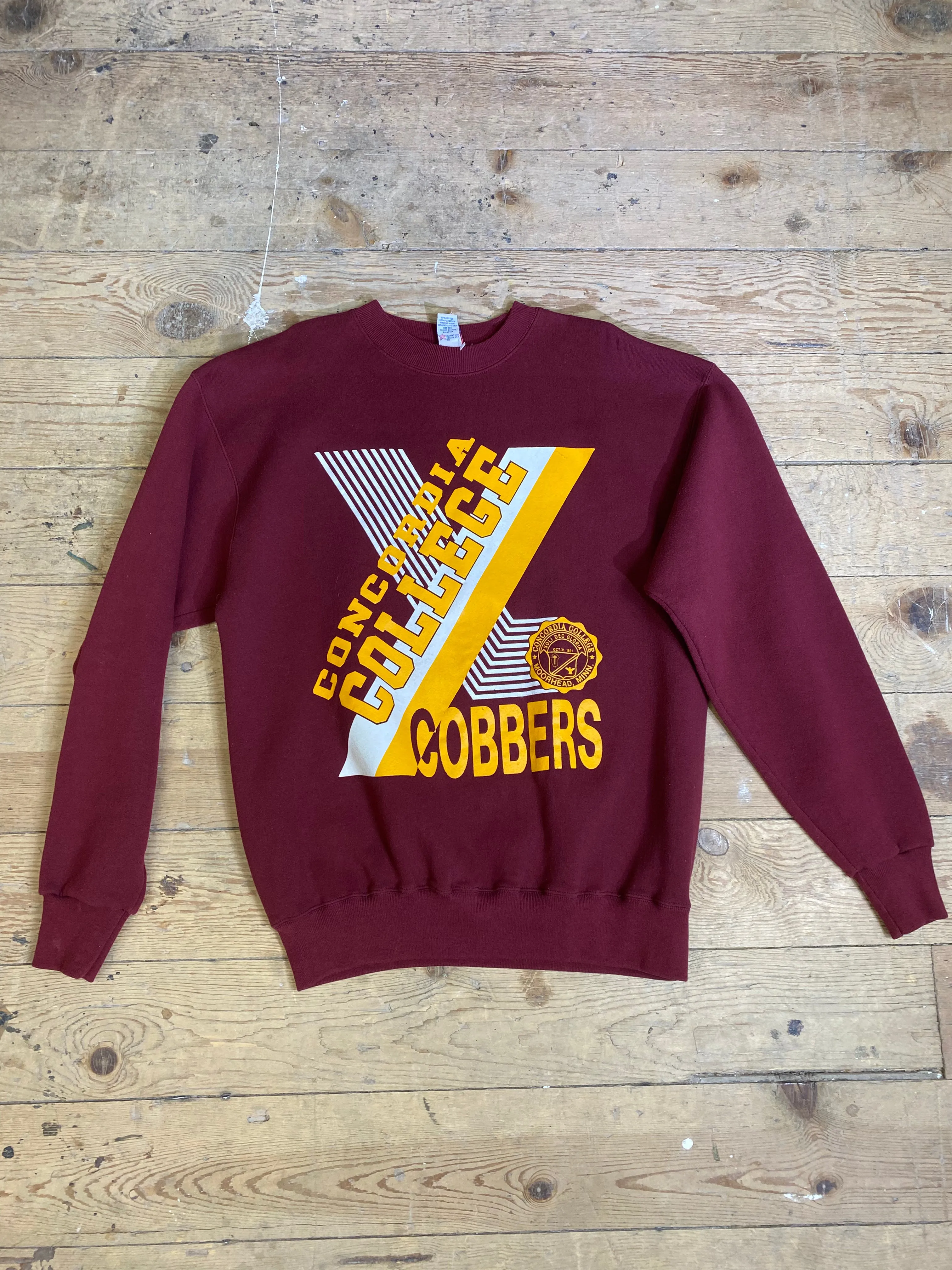 90's Concordia College Cobbers Crewneck by Soffe Heavy Sweats