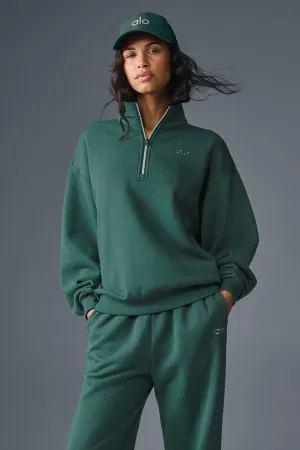 Accolade 1/4 Zip Pullover - Winter Ivy