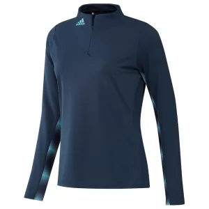 adidas Ladies HEAT.RDY Mock Long Sleeve Tee