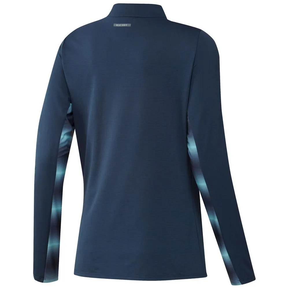 adidas Ladies HEAT.RDY Mock Long Sleeve Tee