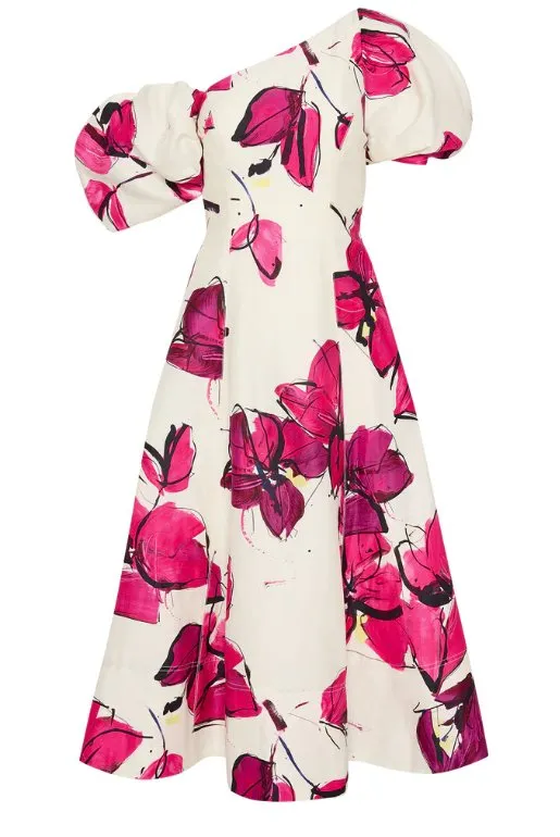 Aje Arista Tulip Midi Dress