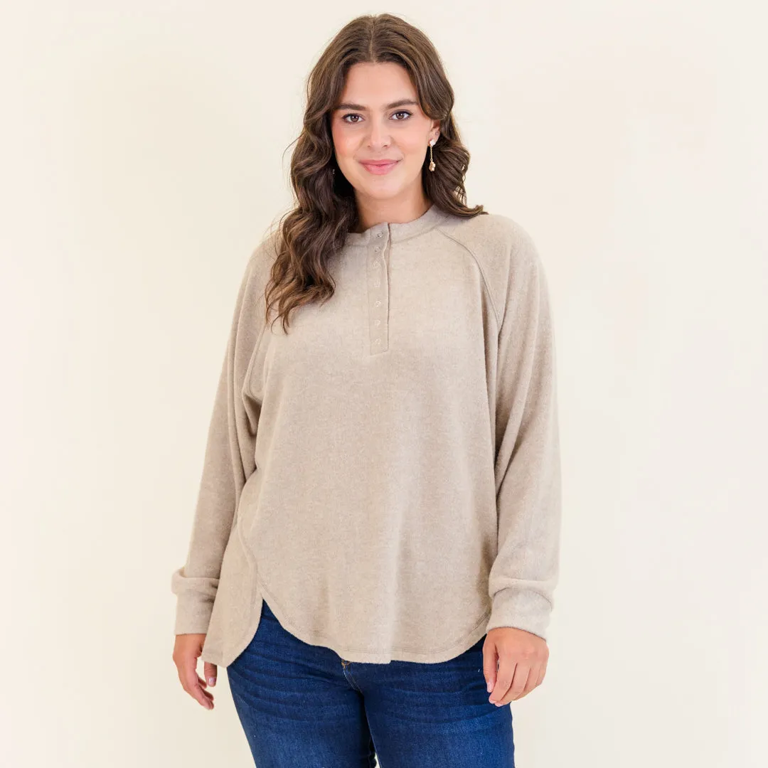 All The Feels Pullover, Ash Mocha