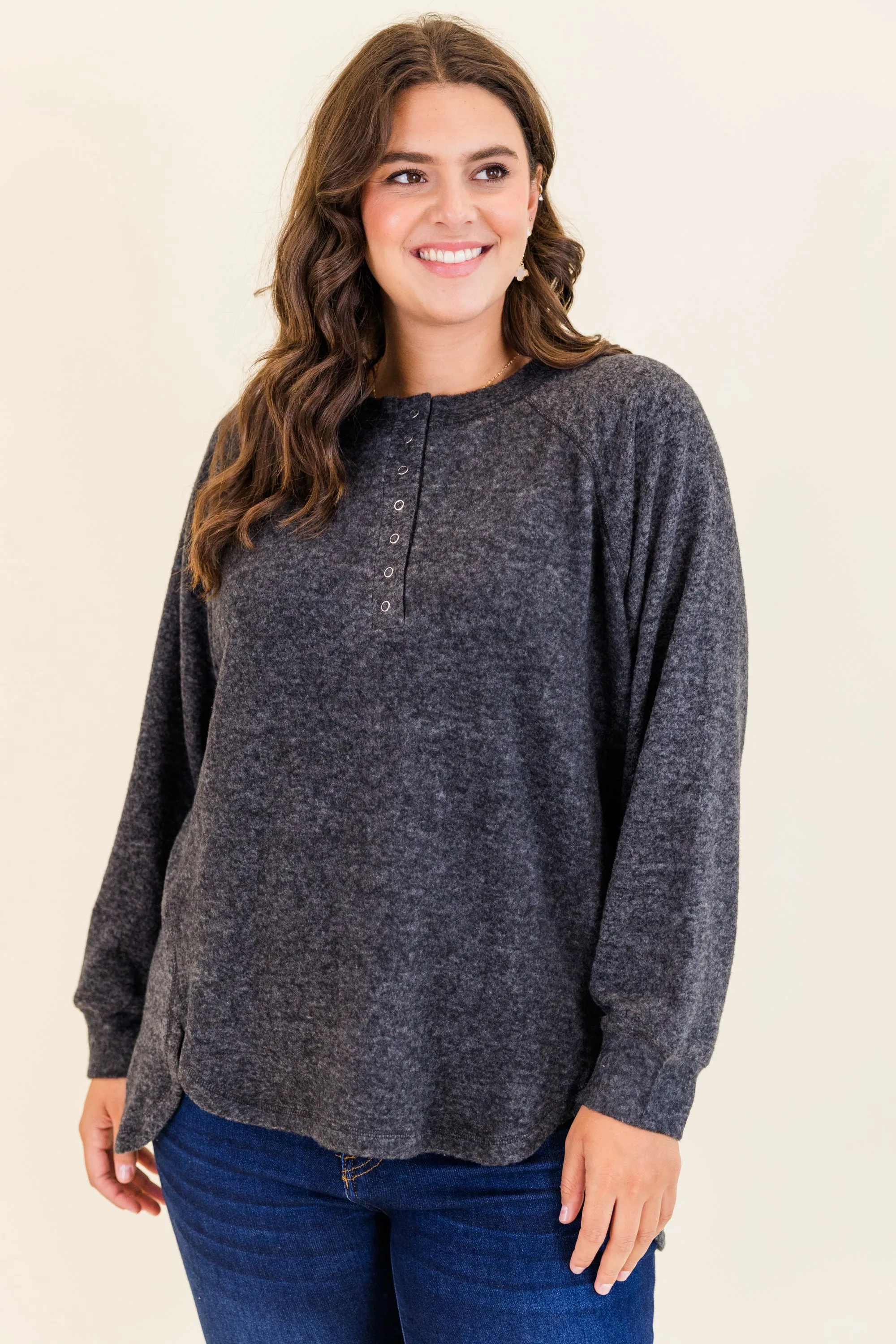 All The Feels Pullover, Black