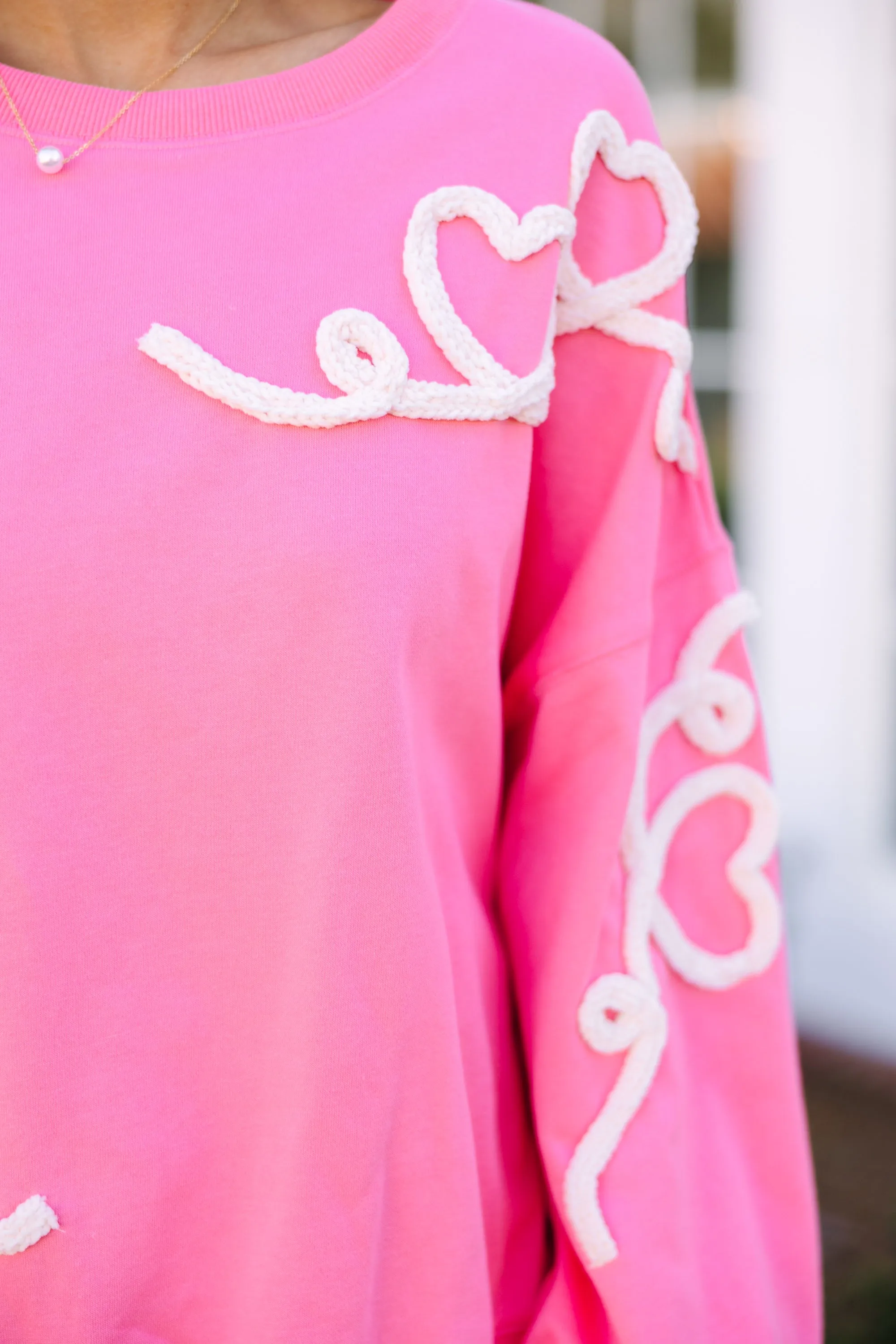 All Your Love Light Pink Pullover