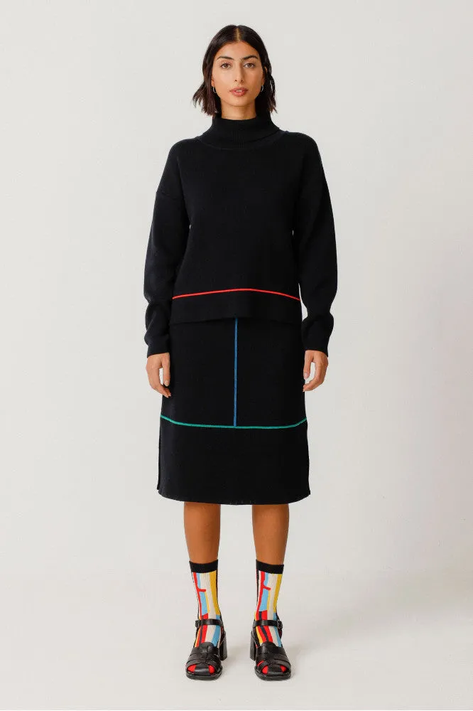 ALODI SWEATER black | SKFK