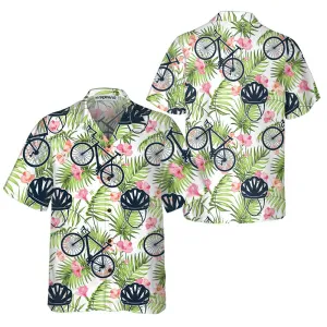 Aloha Cycling Hawaiian Shirt, Bicycle Shirt For Men & Women, Best Gift For Bikers