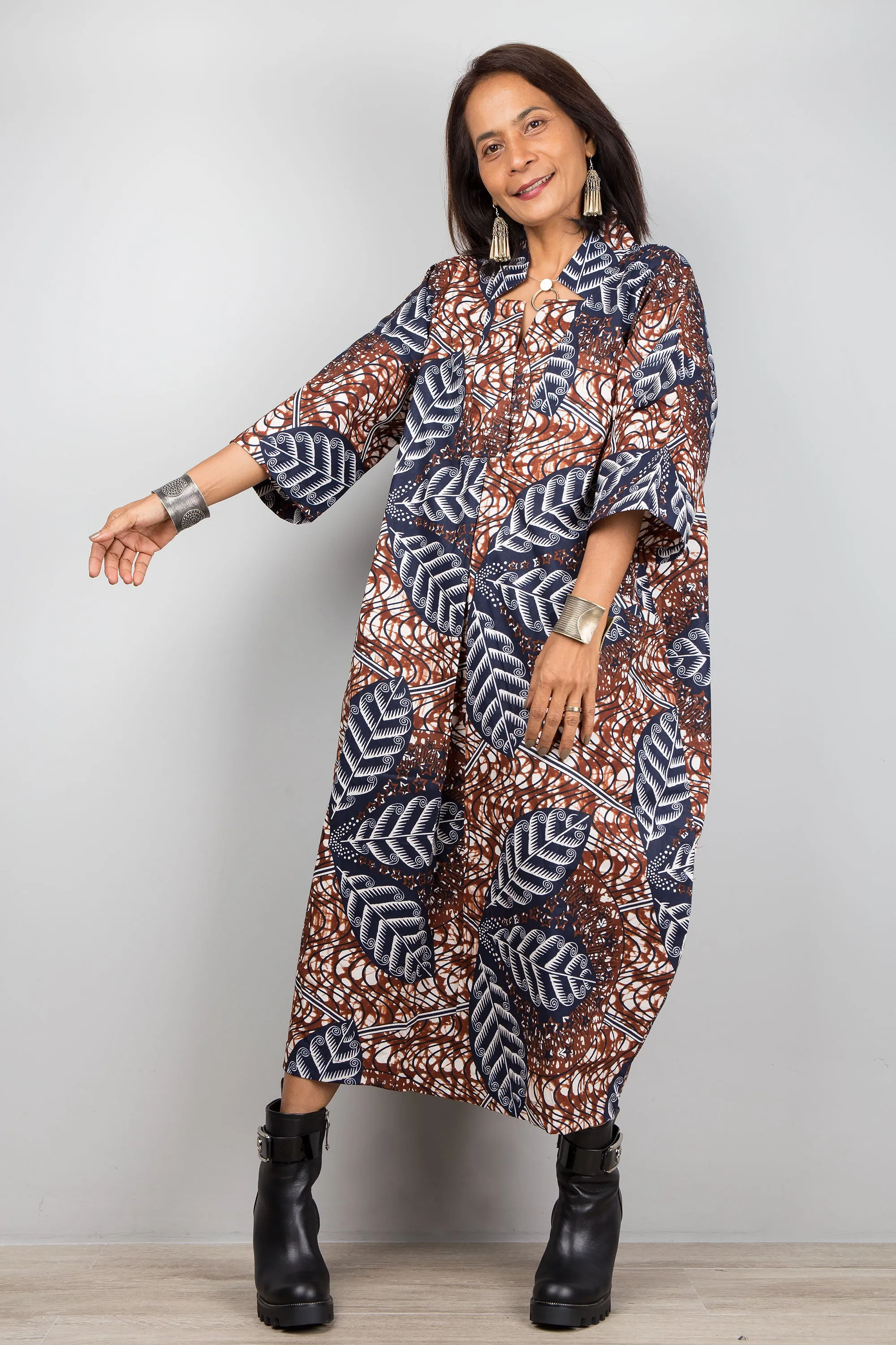 Ankara Kaftan dress