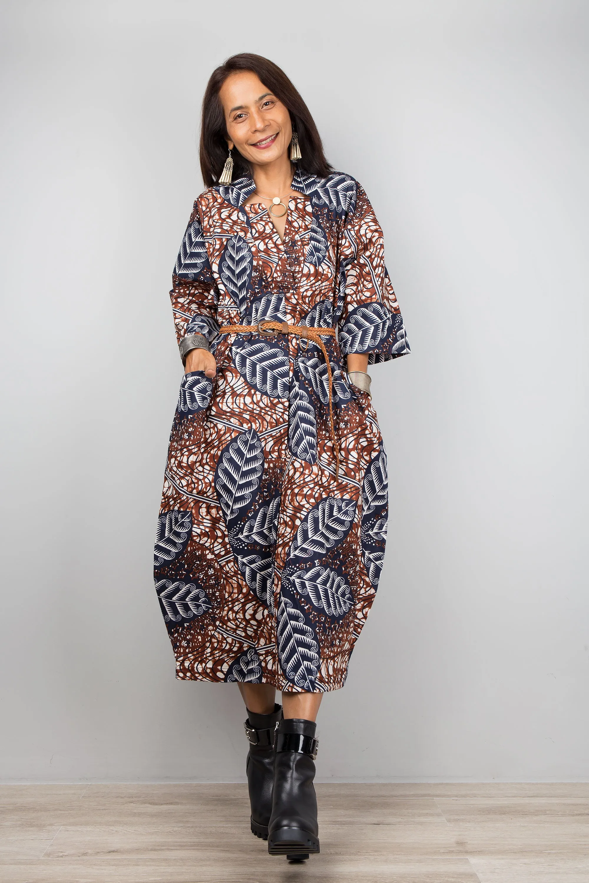 Ankara Kaftan dress