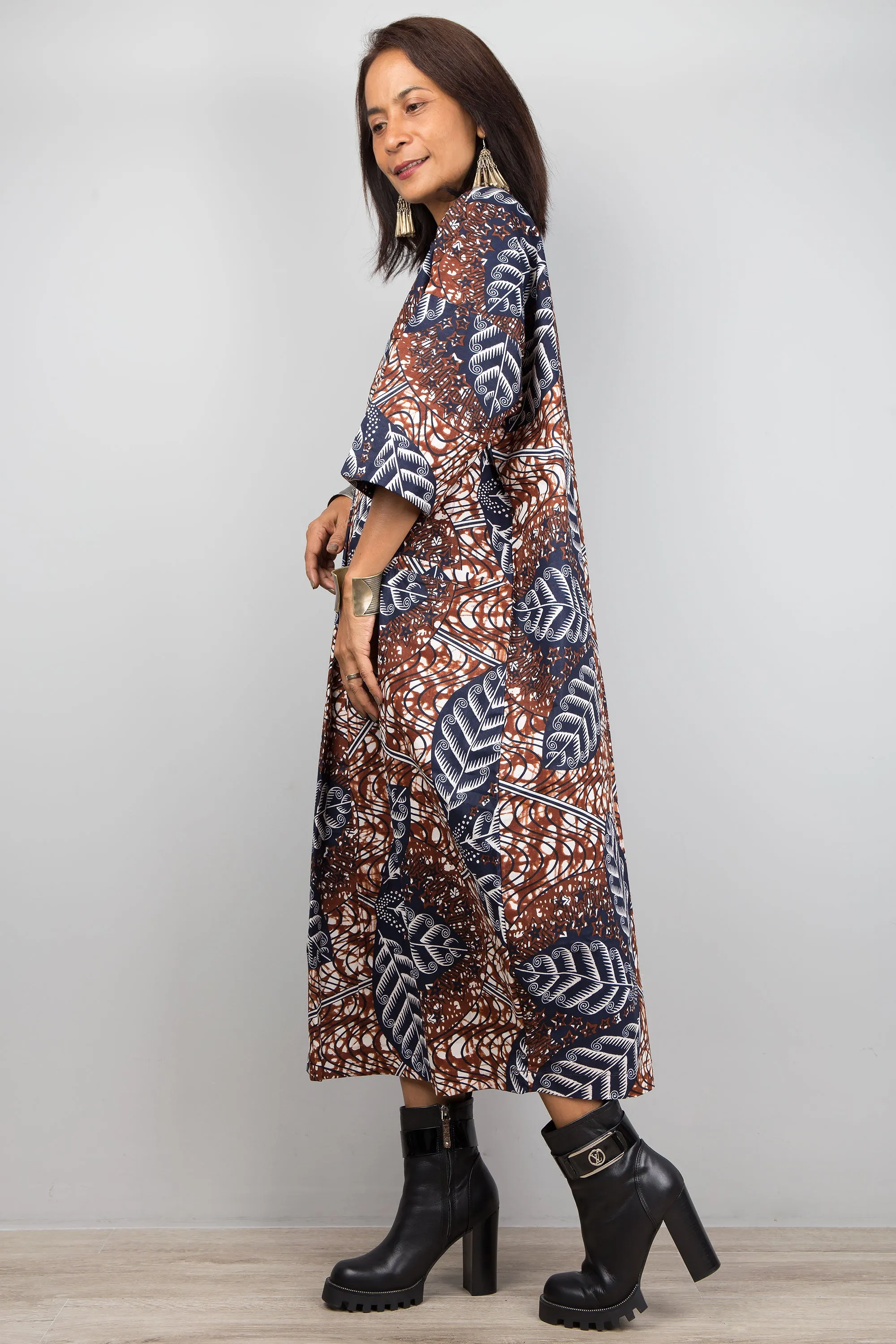 Ankara Kaftan dress