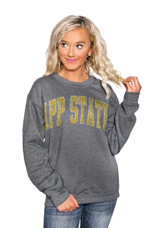 APPALACHIAN STATE MOUNTAINEERS "KICKOFF" PERFECT CREW SWEATSHIRT