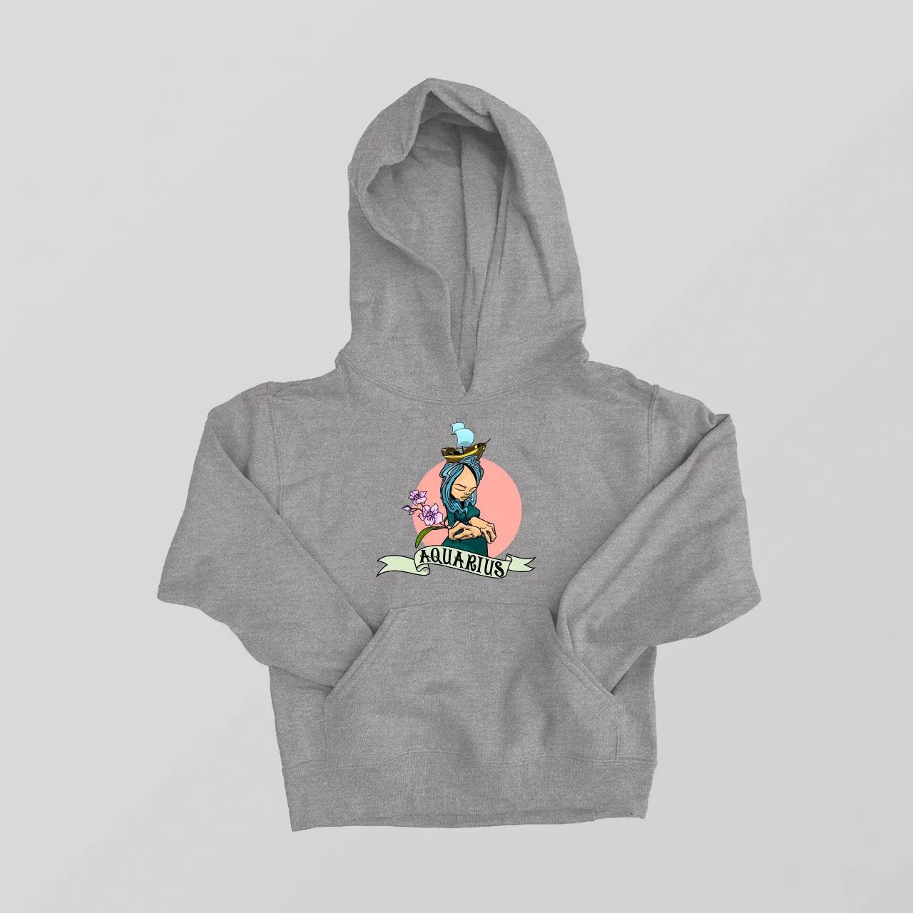 AQUARIUS BY SAM FLORES YOUTH HOODIE