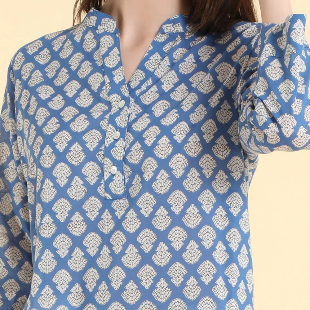 Ari Indigo Tunic