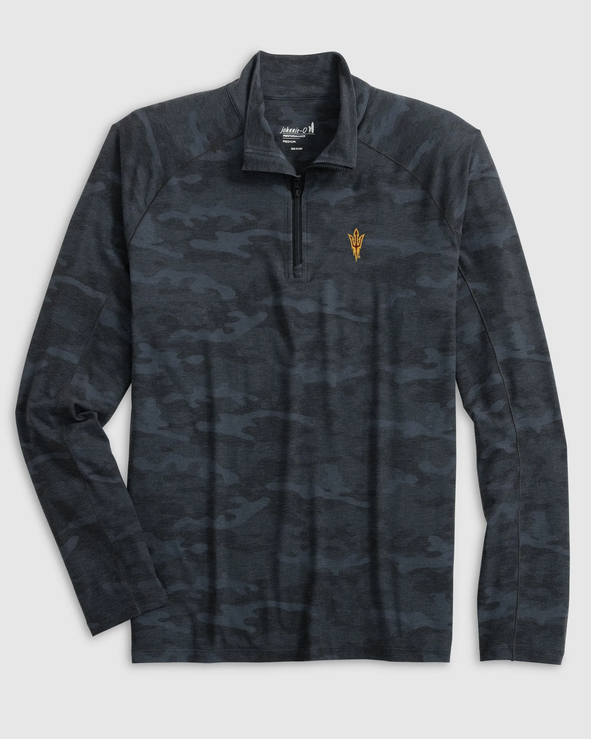 Arizona State Patton Performance Camo 1/4-Zip Pullover