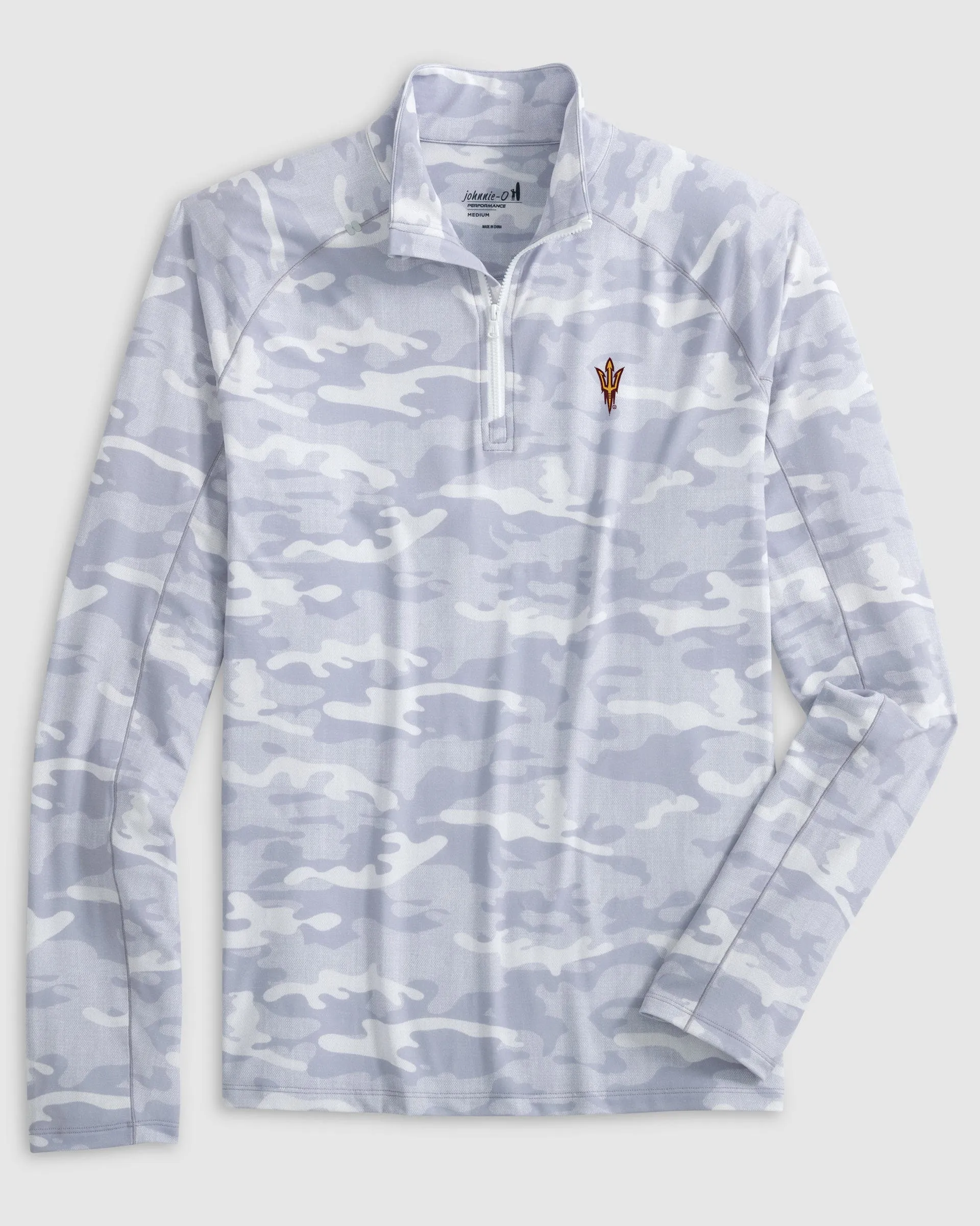 Arizona State Patton Performance Camo 1/4-Zip Pullover