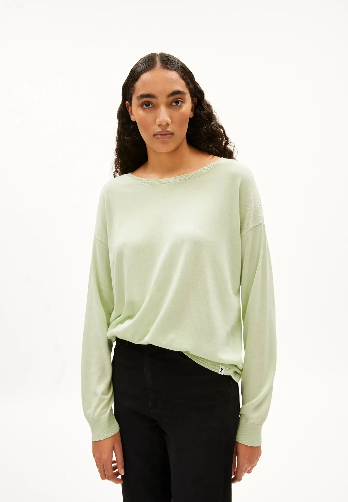 Armedangels Pullover LAARNI pastel green