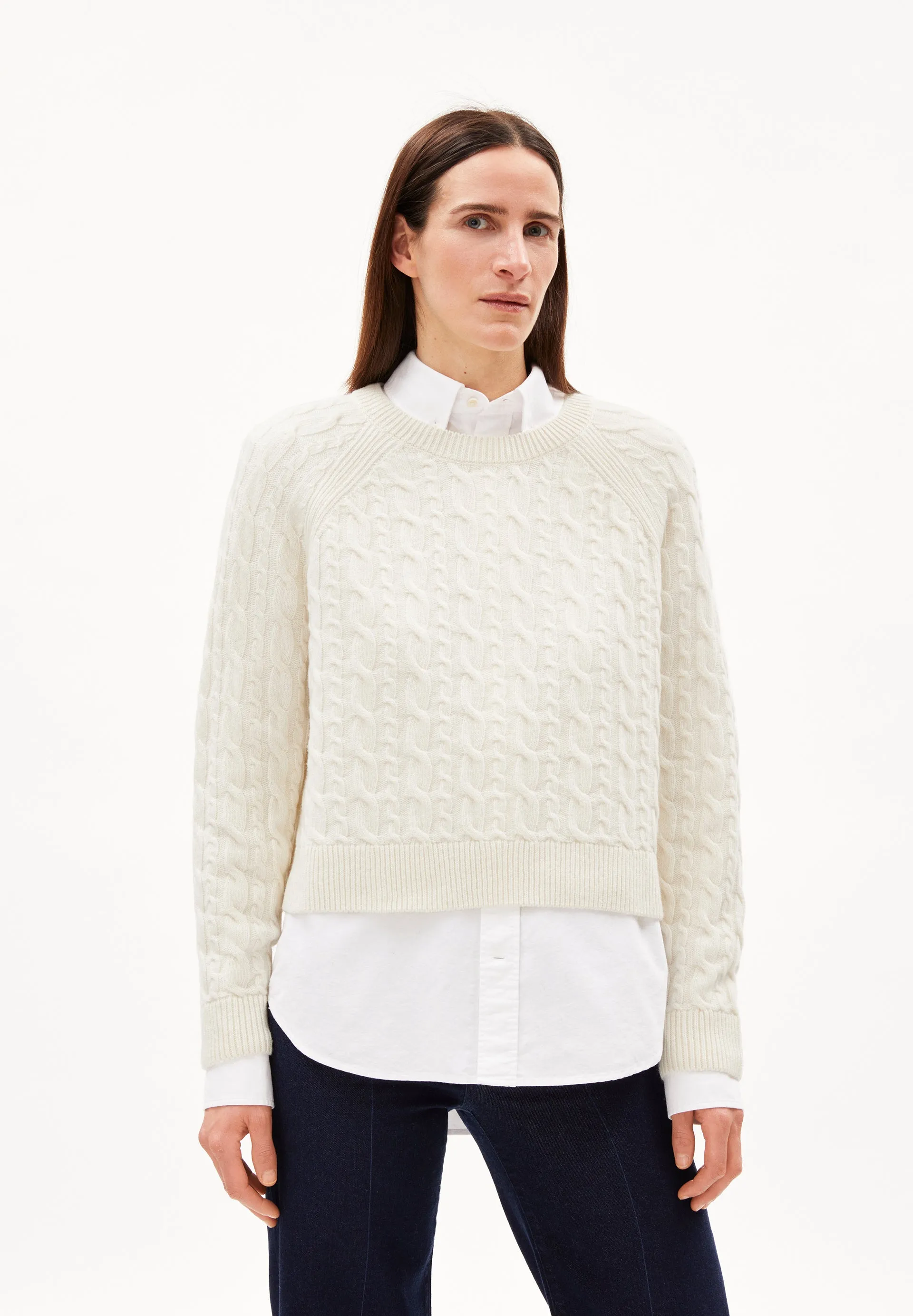 Armedangels Strick Pullover DILIRIAA CABLE