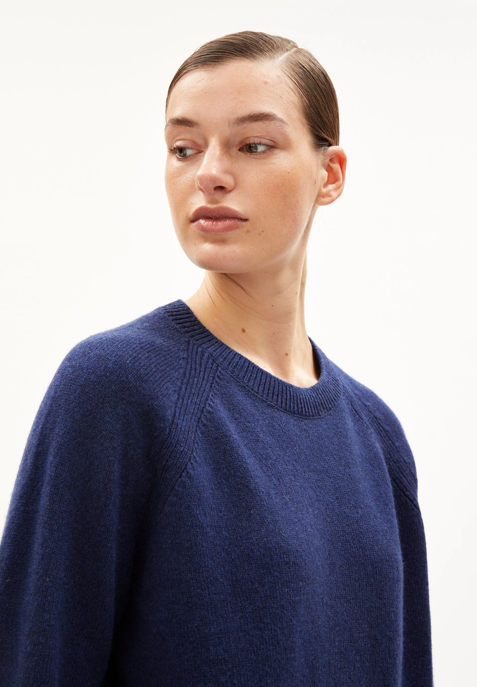 Armedangels Strick Pullover Diliriaa Reglana deep sea blue