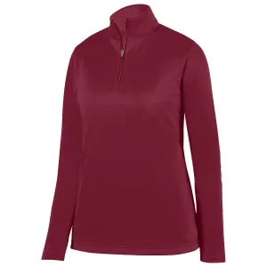 Augusta Women's Cardinal Wicking Fleece Pullover