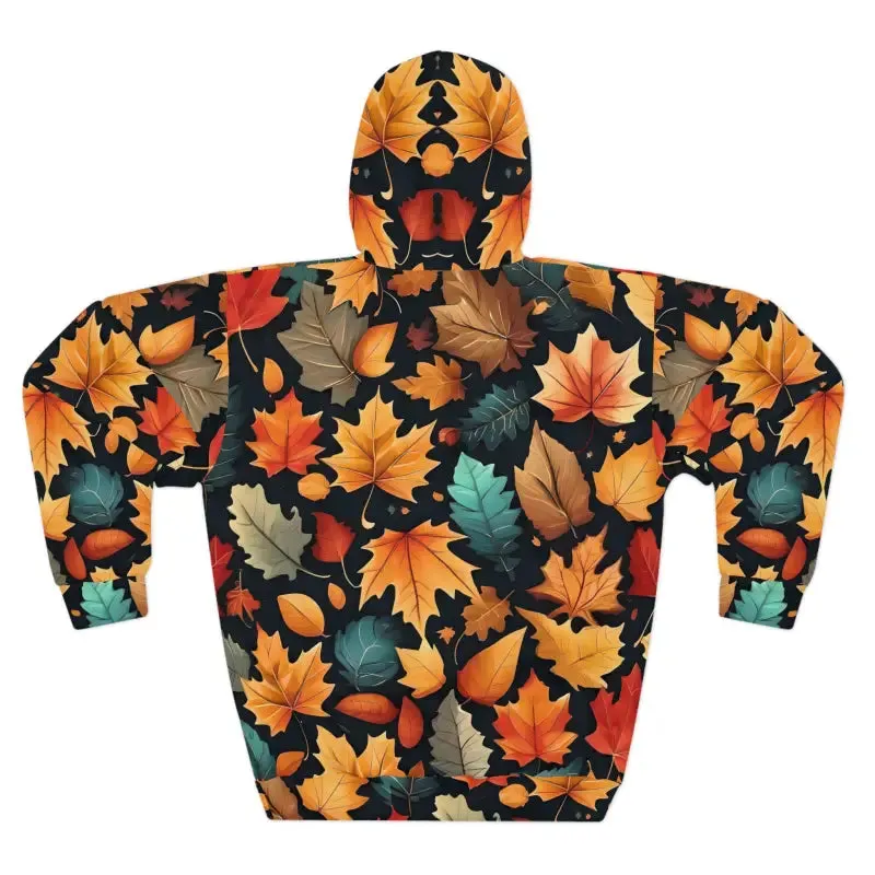 Autumn Leaves Aop Unisex Pullover Hoodie for Cozy Style