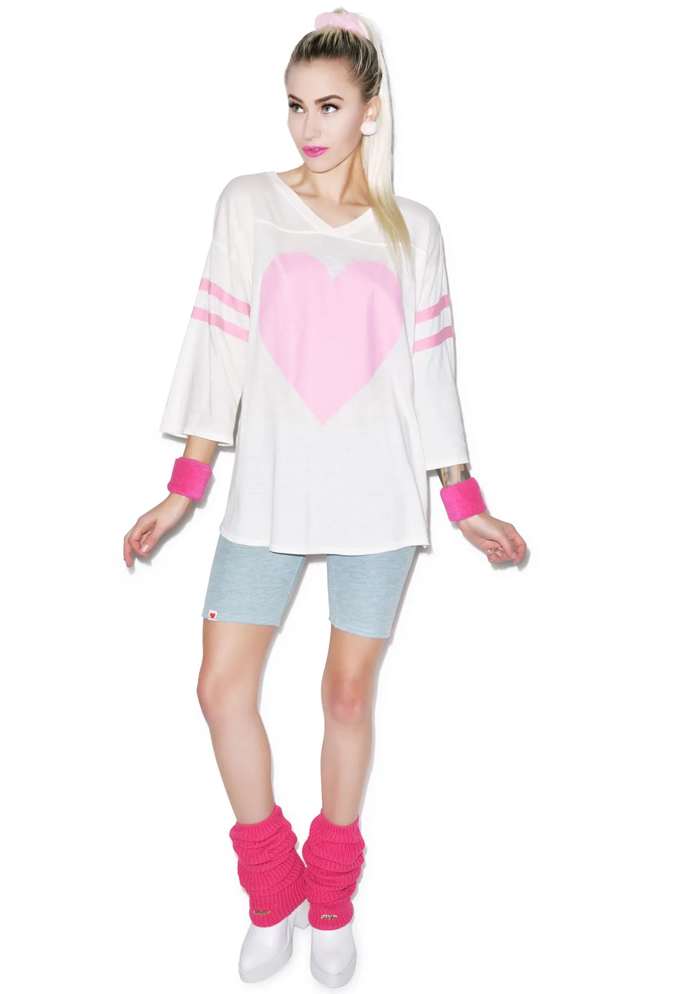 Barefoot Heart Jersey Tunic