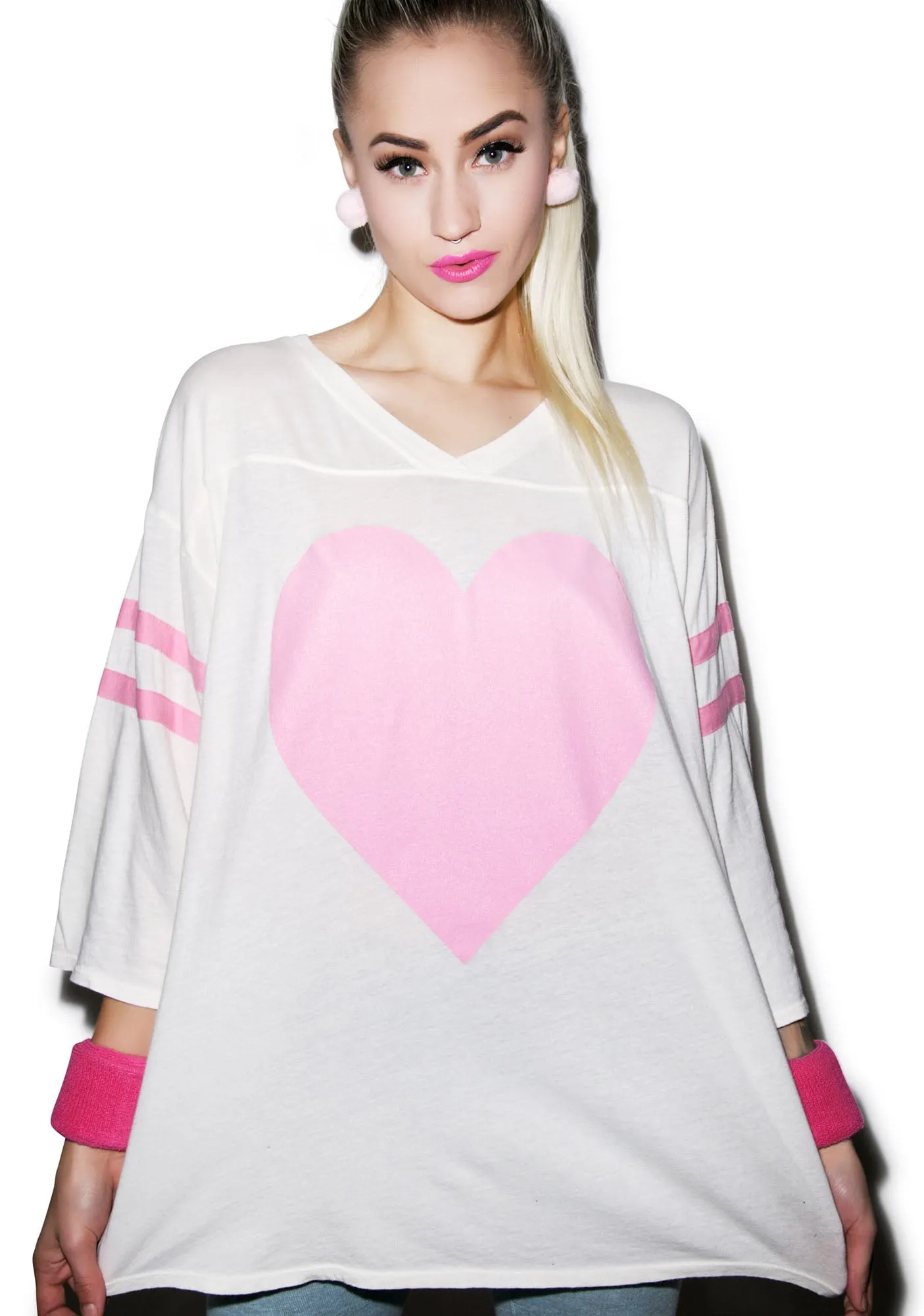 Barefoot Heart Jersey Tunic