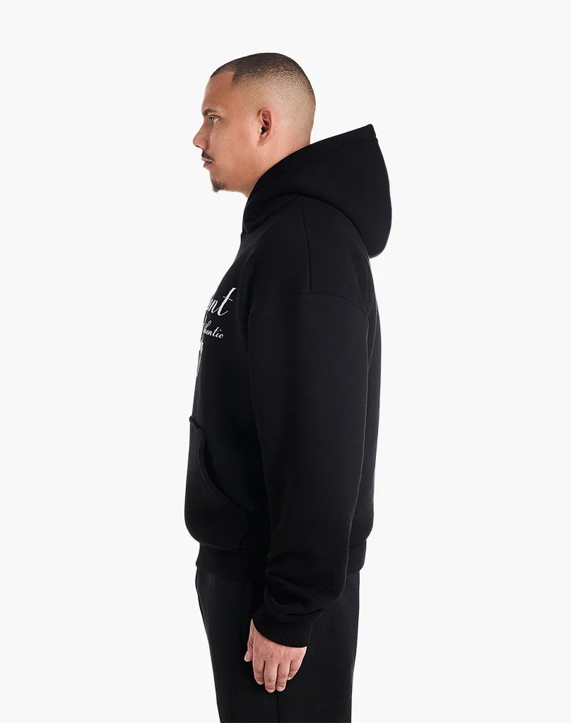 BENDING LINES HOODIE (BLACK)