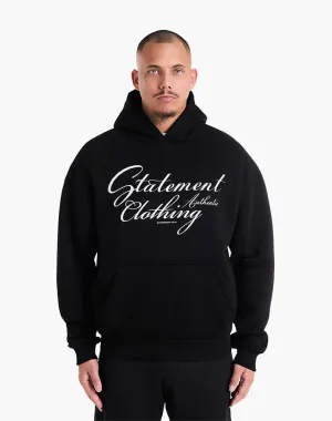 BENDING LINES HOODIE (BLACK)