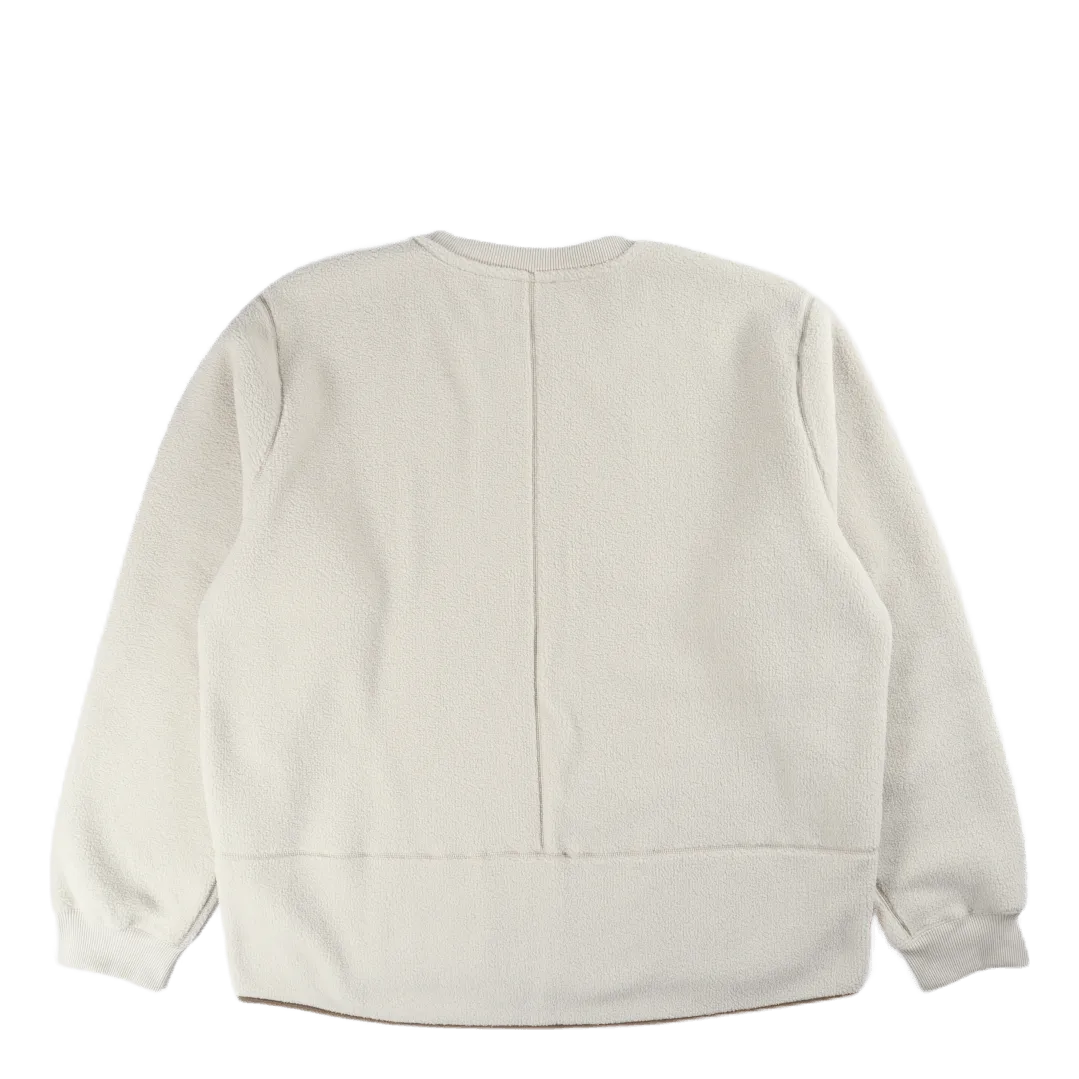 Boa Fleece Pullover Natural