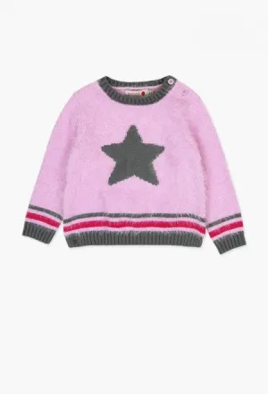 Boboli Pullover - Pink with Star