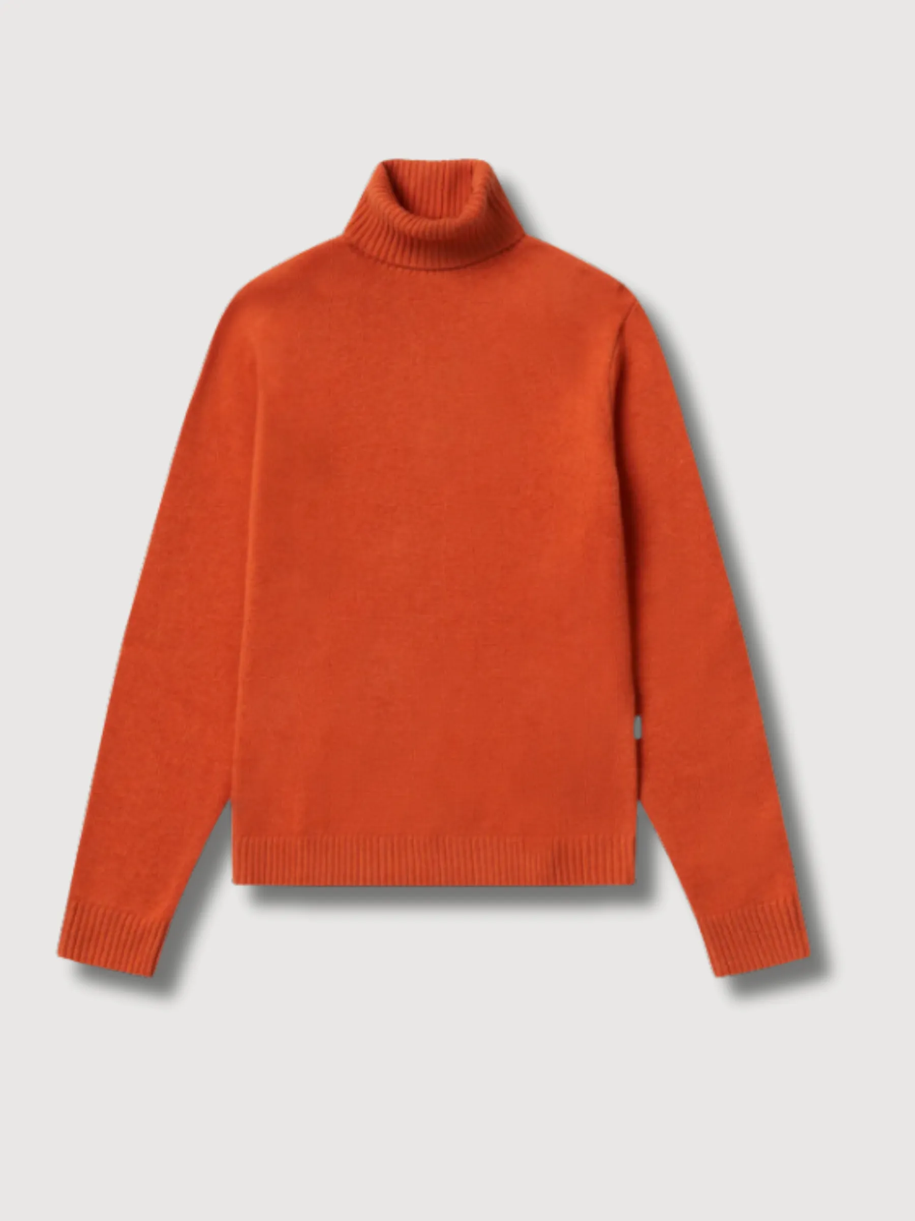 Brun Orange Melange Man Pullover | Ecoalf