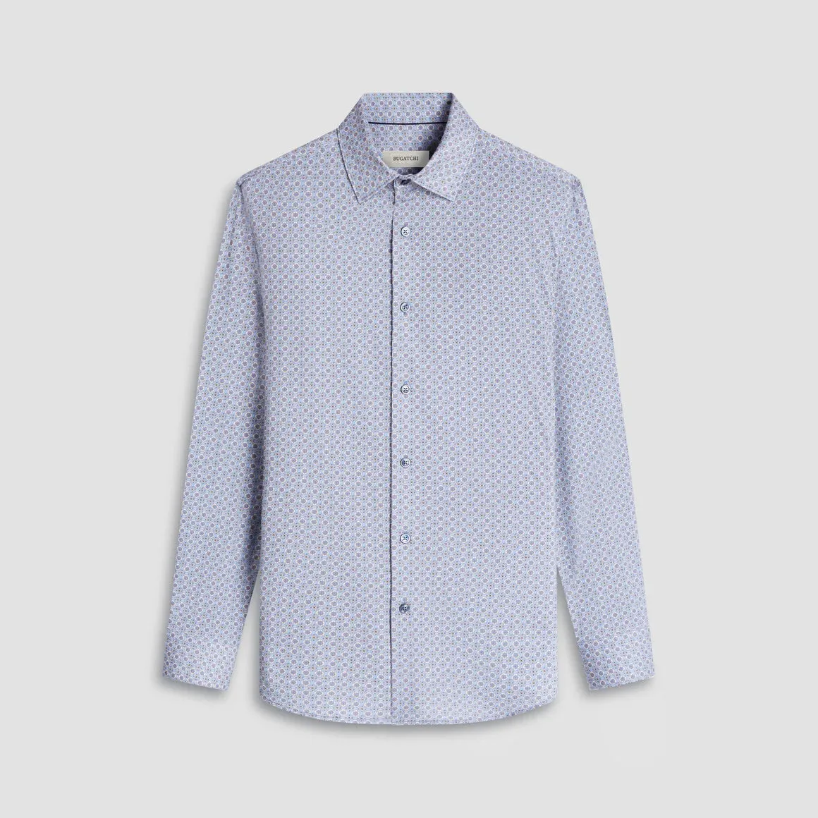 Bugatchi JAMES Mandala 8-Way Stretch Shirt