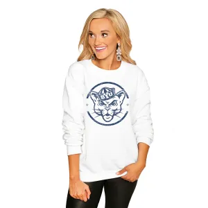 BYU COUGARS "END ZONE" PERFECT COZY CREW SWEATSHIRT