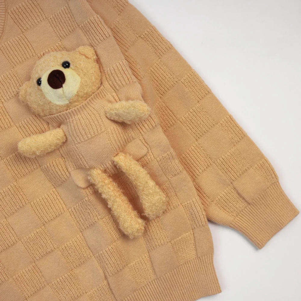 Cafe Brown Bear Knitwear 7250