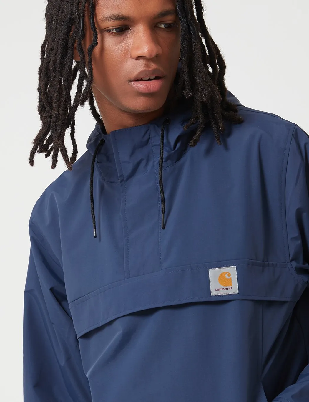 Carhartt-WIP Nimbus Half-Zip Jacket (Un-Lined) - Blue