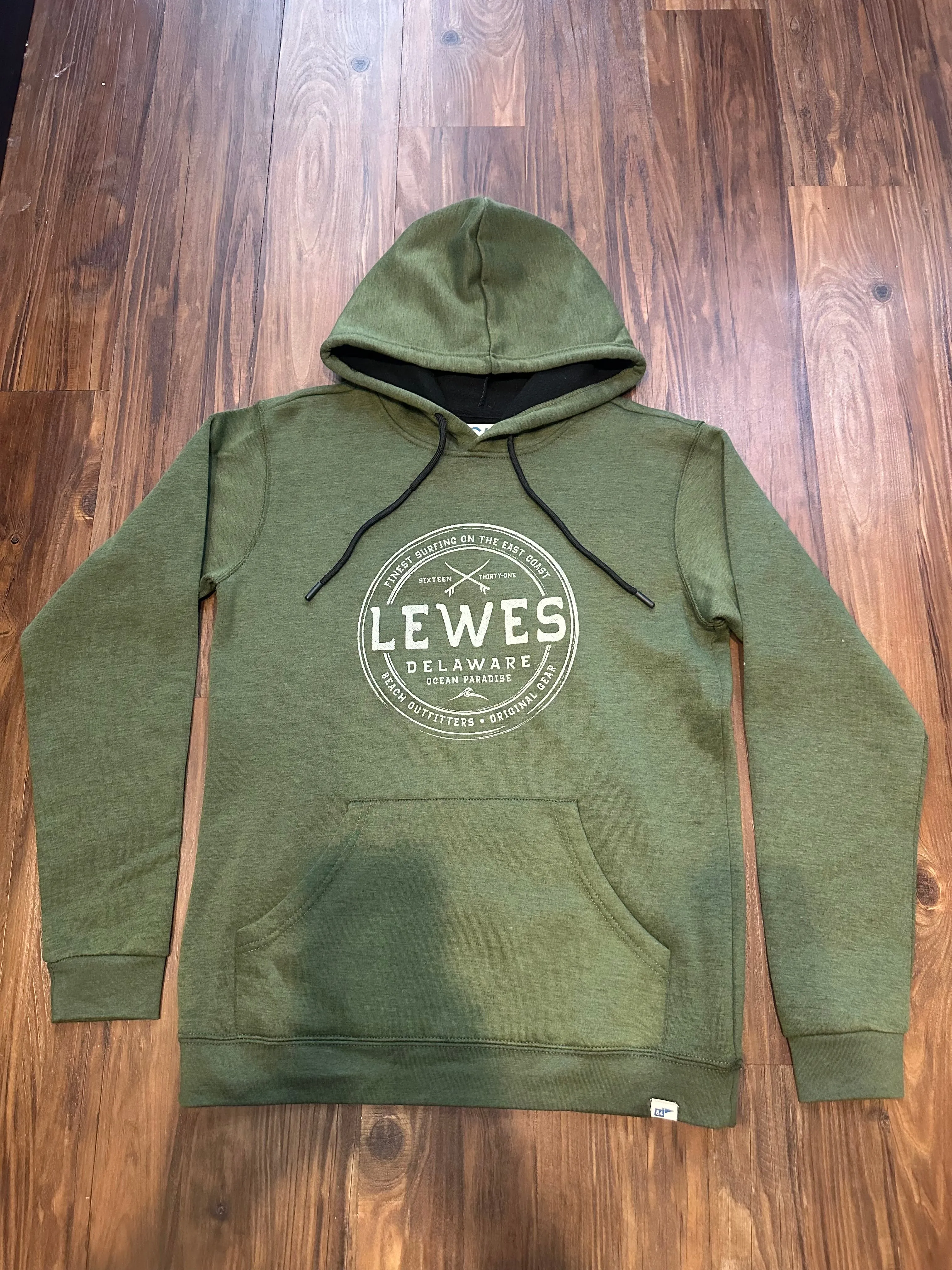 CARKOL SURFBOARDS LEWES FLEECE PULLOVER HOODED SWEATSHIRT