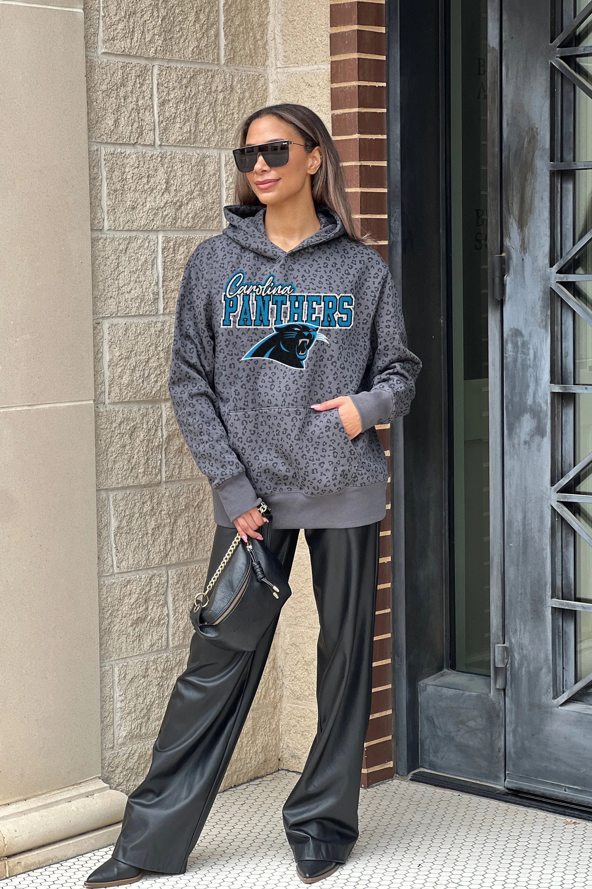 CAROLINA PANTHERS IN THE SPOTLIGHT ADULT CLASSIC HOODED PULLOVER