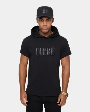 Carré Declaration MTN Short Sleeve Hoodie Black