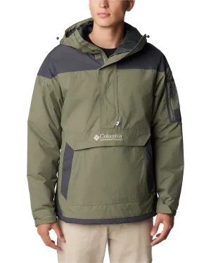 Challenger Pullover Jacket in Stone Green & Shark