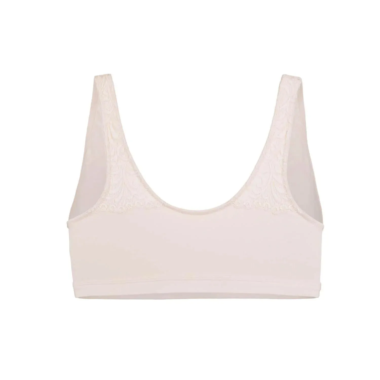 Champagne Pullover Bra - Organic pima cotton & silk