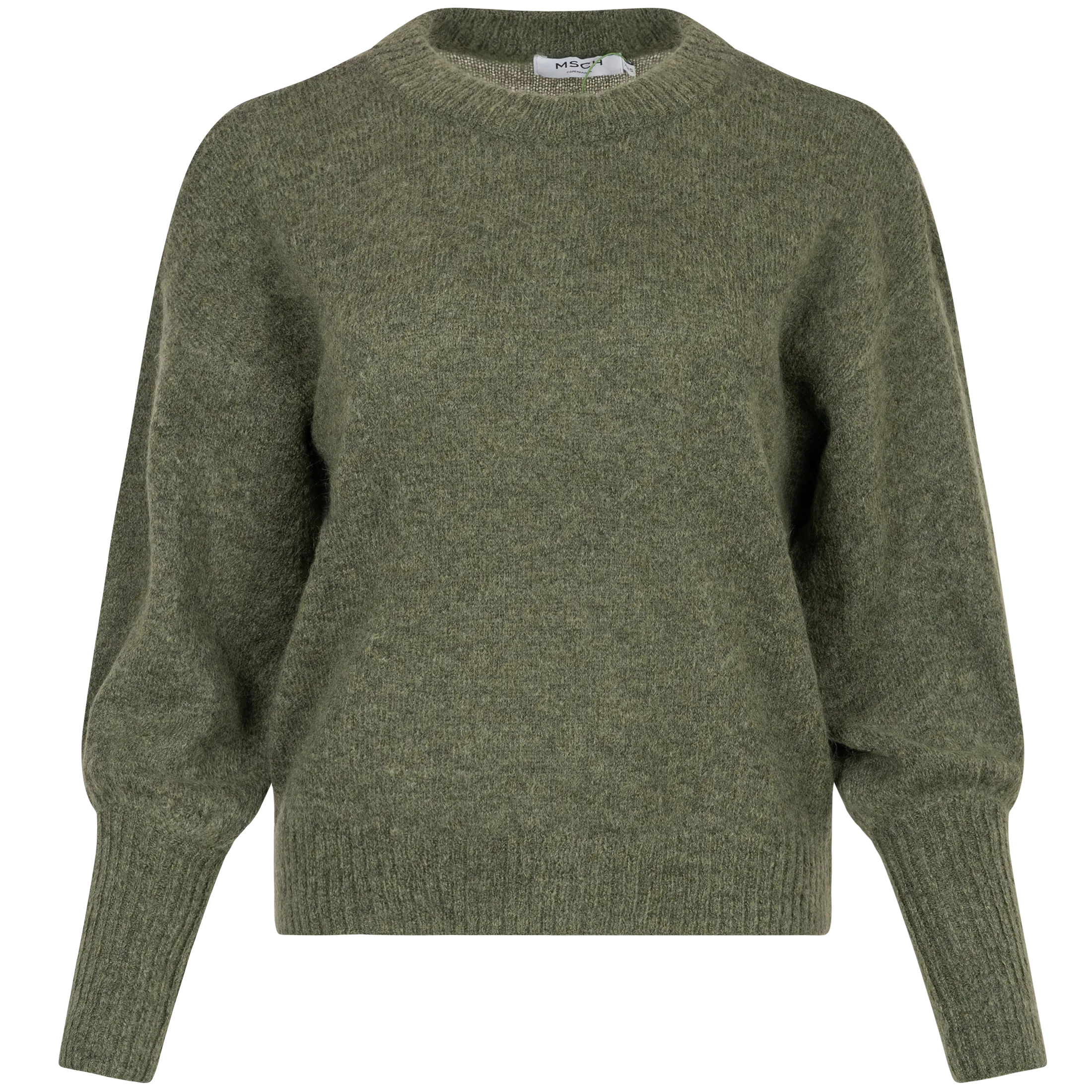 Cheanna Mohair Pullover - Olivine Mel