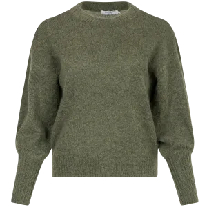 Cheanna Mohair Pullover - Olivine Mel