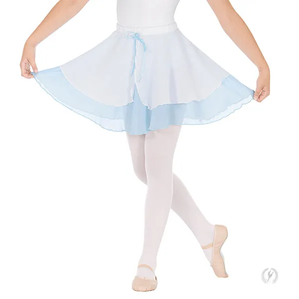 Child Two-Tier Chiffon Pull-On Skirt - Niña