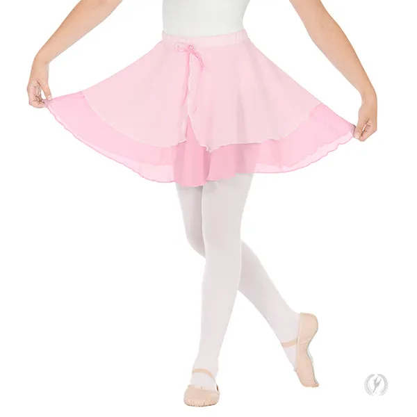 Child Two-Tier Chiffon Pull-On Skirt - Niña