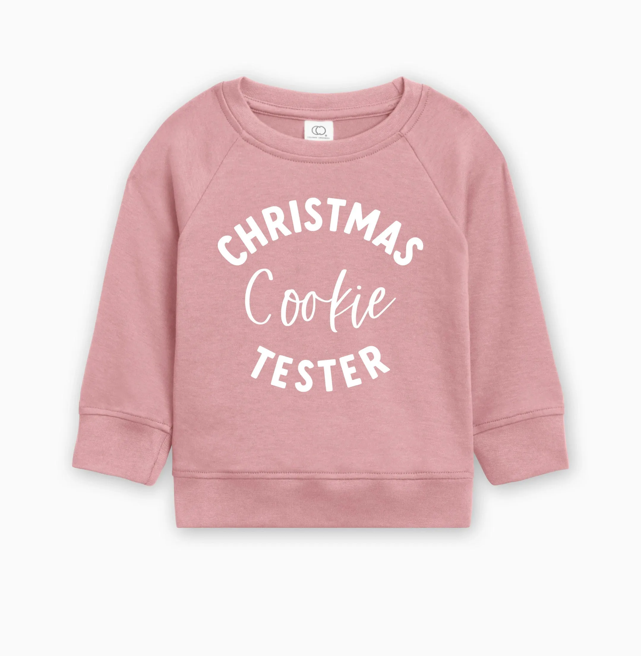 Christmas Cookie Tester Organic Cotton Baby and Toddler Pullover