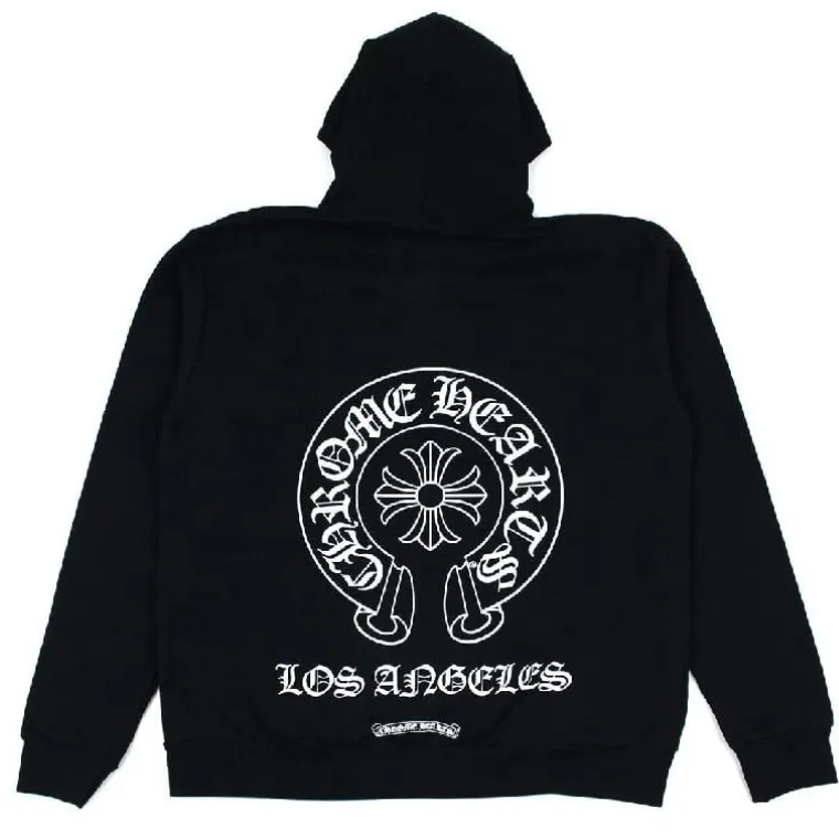 Chrome Hearts Los Angeles Black Pullover Hoodie